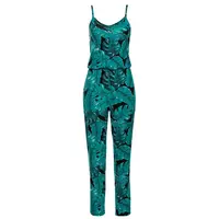 

Womens Casual Spaghetti Strap Print Siamese Trousers Jumpsuit