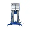 150Kg Load Capacity Multi Masts 18m Aerial Work Platform Aluminum Profile