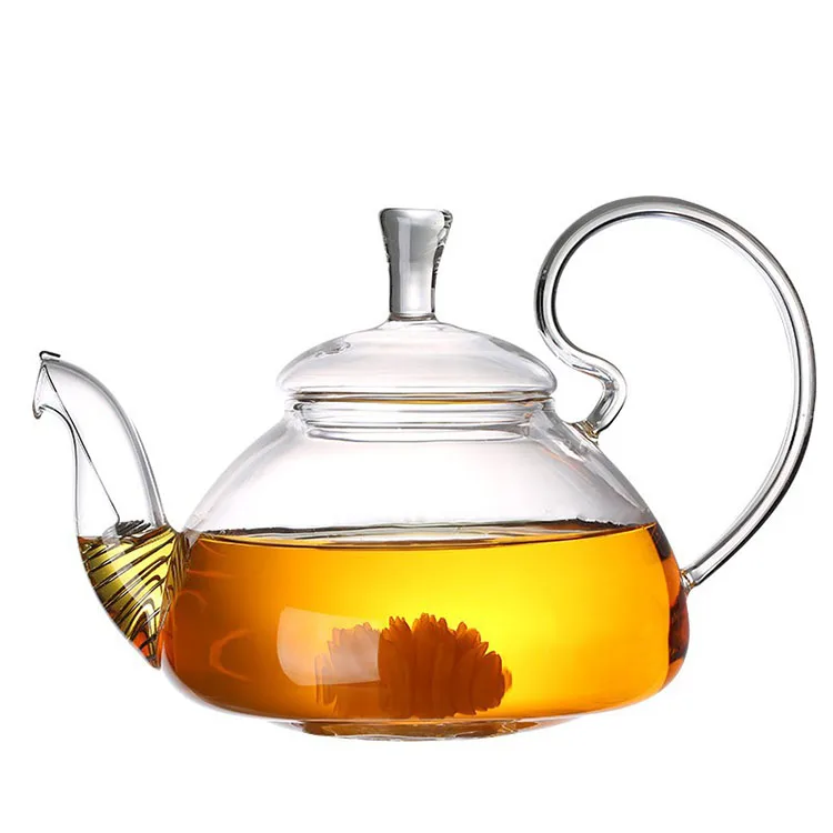 New Design Borosilicate Glass Tea Set Teapot With Strainer - Buy ...