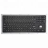 Full functionalities IP67 washable Marine console backlit keyboard with trackball