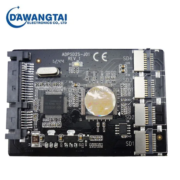 

Micro SD TF Card to 22pin SATA adapter card 2.5 hdd enclosure with RAID