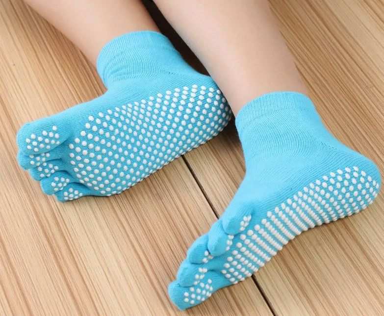 Womens Yoga Socks Non Slip Fitness Warm Gym Dance Sport Exercise Cotton Sock Buy Fitness