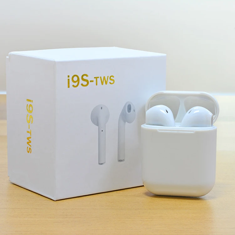 

China High Quality Mini Blue tooth 4.2 i9S TWS Stereo Earbuds Wireless Earphone With Charging Case, N/a