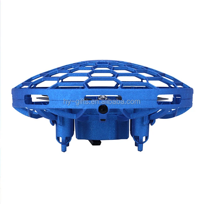 Factory Ufo Shape Light Weight Shining Led Safety 4 Axis Mini Ufo Drone