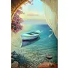 good canvas 2.5mm square cheap diamond painting mickey mous ready to ship from china
