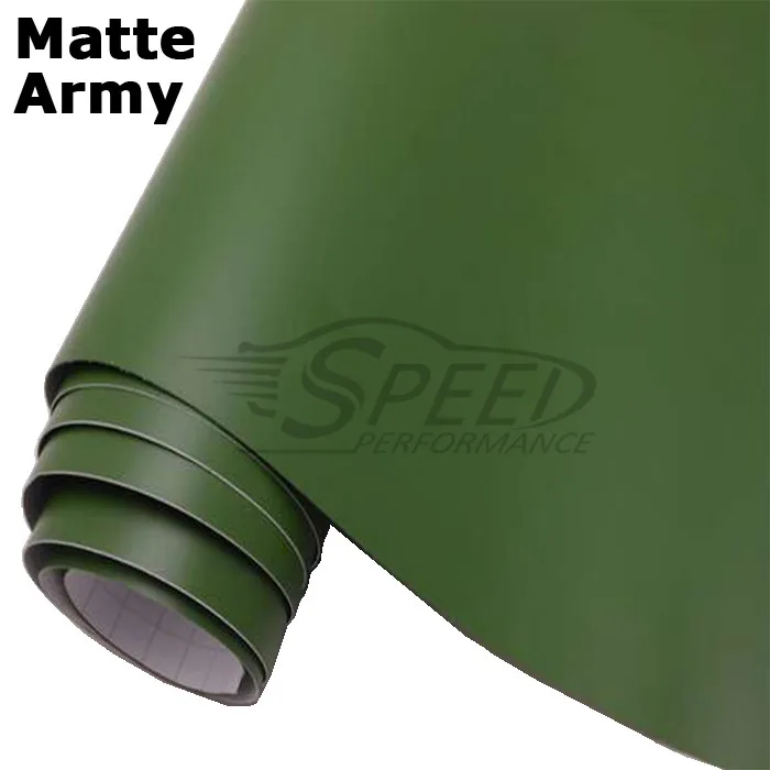 High Polymeric Air Free Bubbles Matte Army Green Car Vinyl Wrap Buy Matte Army Green Car Vinyl