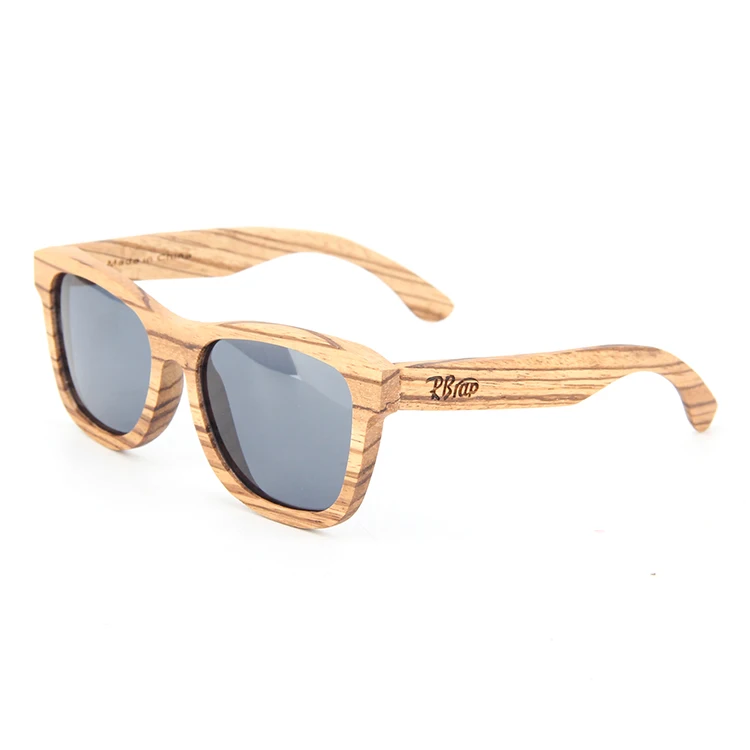 

Dropshipping real wooden sunglasses with mirror polarized lenses, Customizable