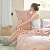 Hot selling duvet covers pink miss pine seed bedding set for girls