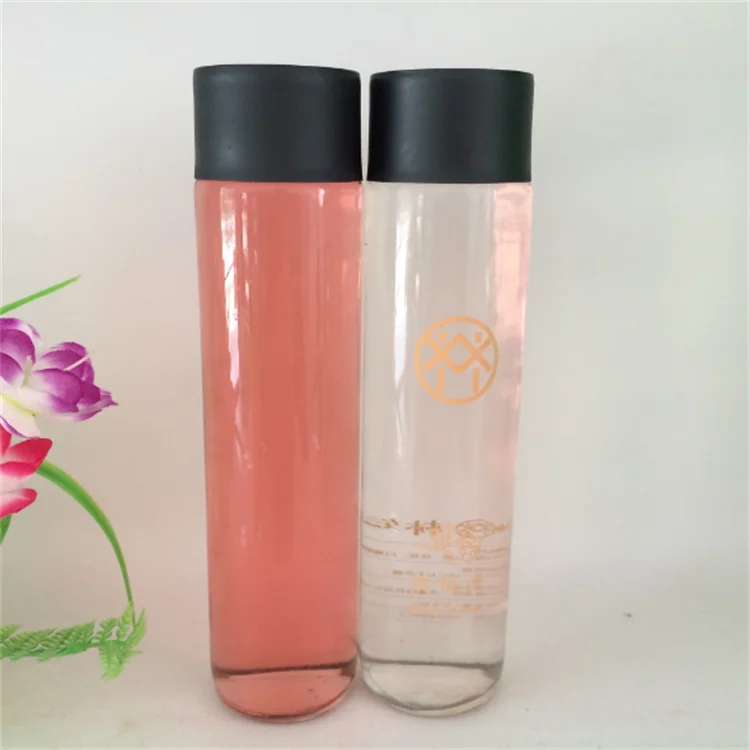High Quality 500ml Round Voss Water Bottle,Private Label Customized