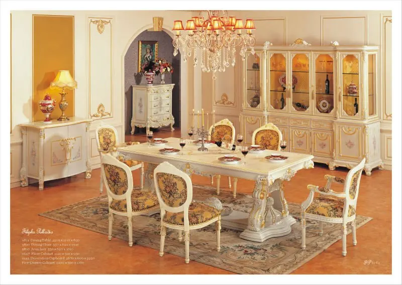 Muebles De Estilo Europeo De Clásico Juego De Comedor - Buy Muebles