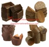 Panettone baking moulds /Italian Panettone cup breads packing machine