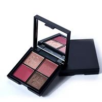 

Private Label High Pigmented Flower Four Colors Eyeshadow Palette