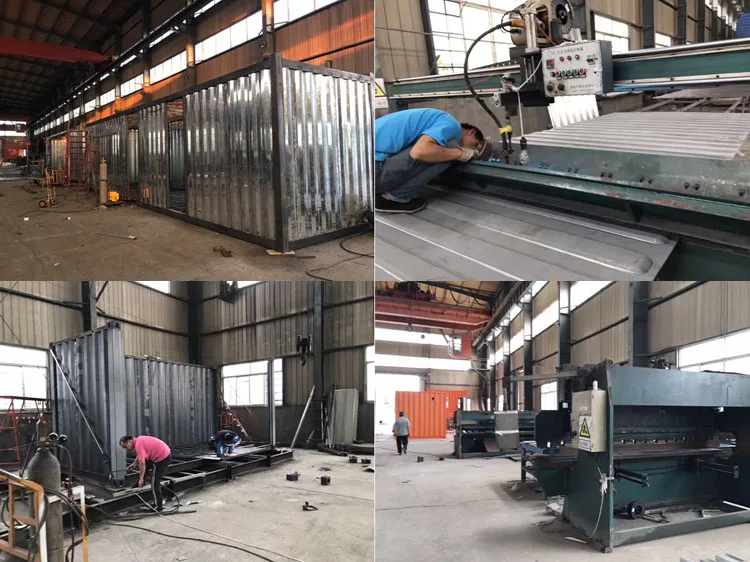 Low Cost Steel Structure Prefabricated House for Temporary Staff Labor Camp