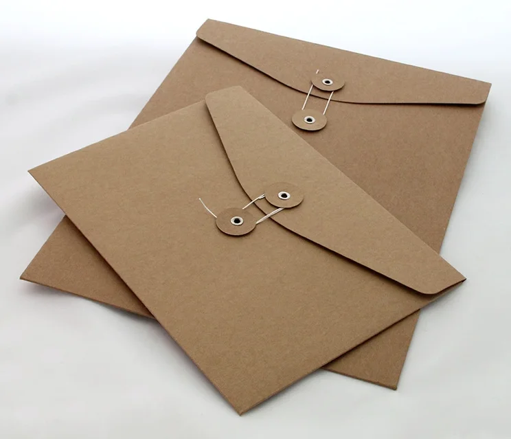 A3 A4 A5 C4 C5 C6 Size Wholesale Mini Brown Kraft Paper Envelope With ...