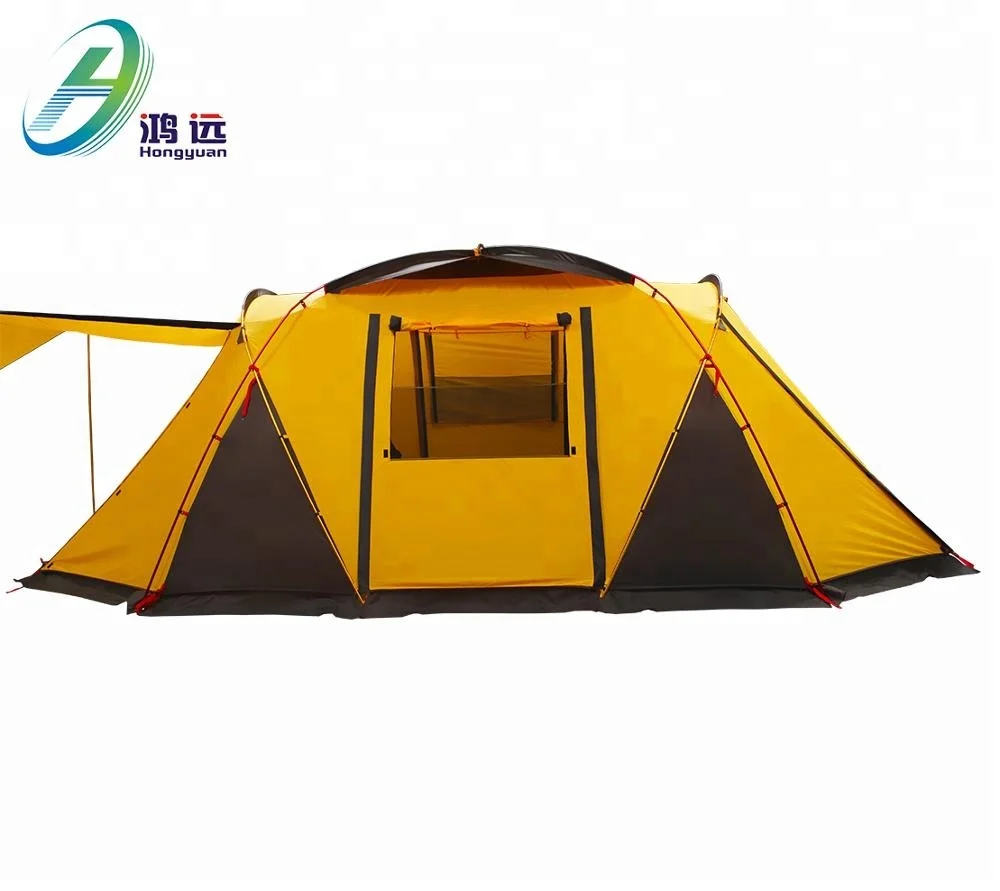 

Big Family Tent for Hiking and Outdoor tent camping waterproof, A+b match colors,3-4 color mix