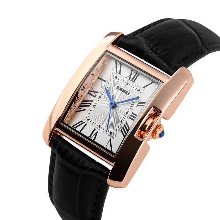 

Aliexpress SKMEI High Quality Women Leather Latest Wrist Watches For Girls Casual Dress Reloj Ladies Gift