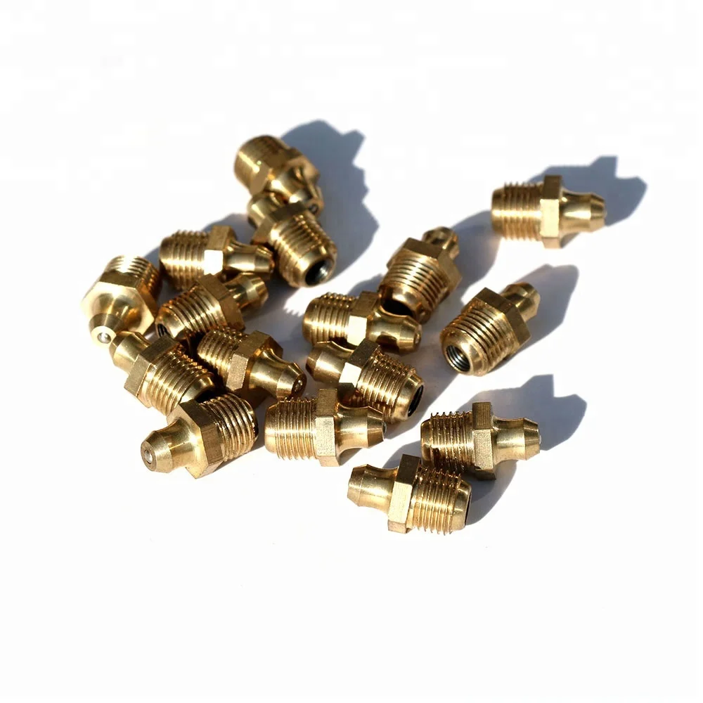 M6 Brass Grease Zerk Nipple Fitting Buy Grease Fitting,Brass Grease