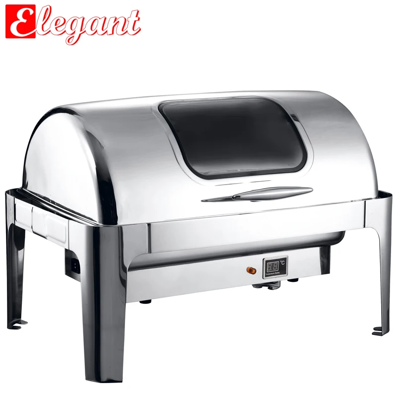 European Style All Size Mirrored Visible Buffet Food Buffet Container