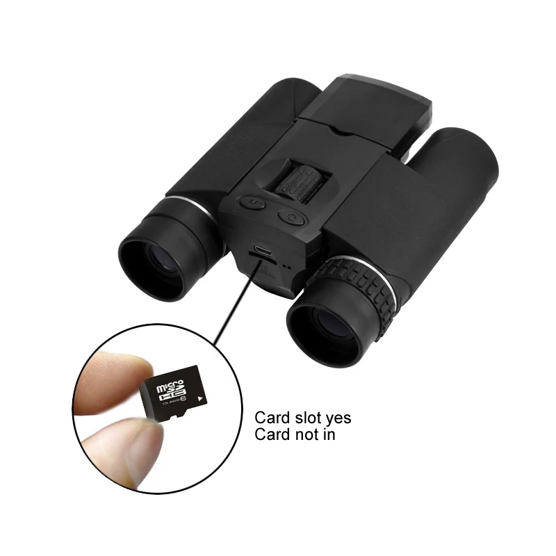 
2 in 1 HD 720P Digital Camera DVR with Binocular telescope DV Cam with LCD DB618 