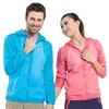 Factory price blank sport summer windbreaker thin light jacket with hood