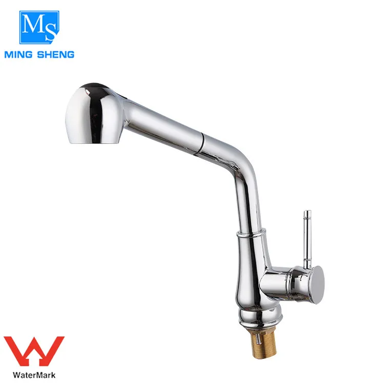 WaterMark Patented Design Chrome Plating Pull Down Kitchen Sink Faucet for Sale