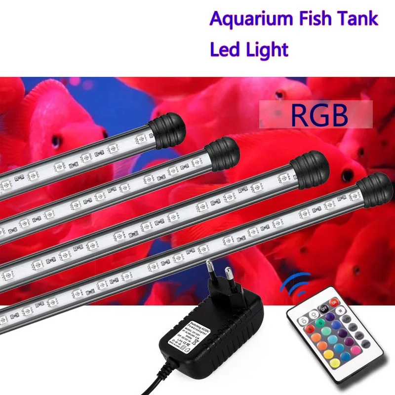 
Seabillion USA HOT SALE T4 Bead 5050 RGB With Remote Control Certificates Ce FCC ROHS Fish Tank Led Lamps 