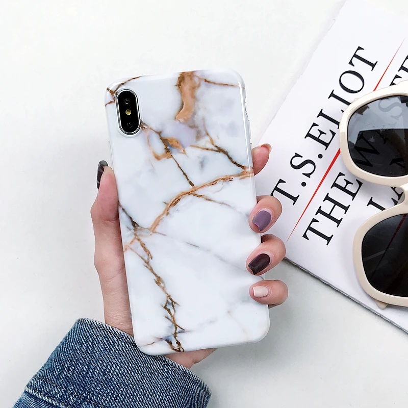 

Glassy Marble Phone Case For iPhone X TPU Case Phone For iPhone XR TPU Mobile Phone Case, Pantone color