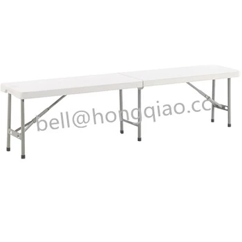 6 Feet Outdoor Folding Bench Plastic Folding Table Set Picnic