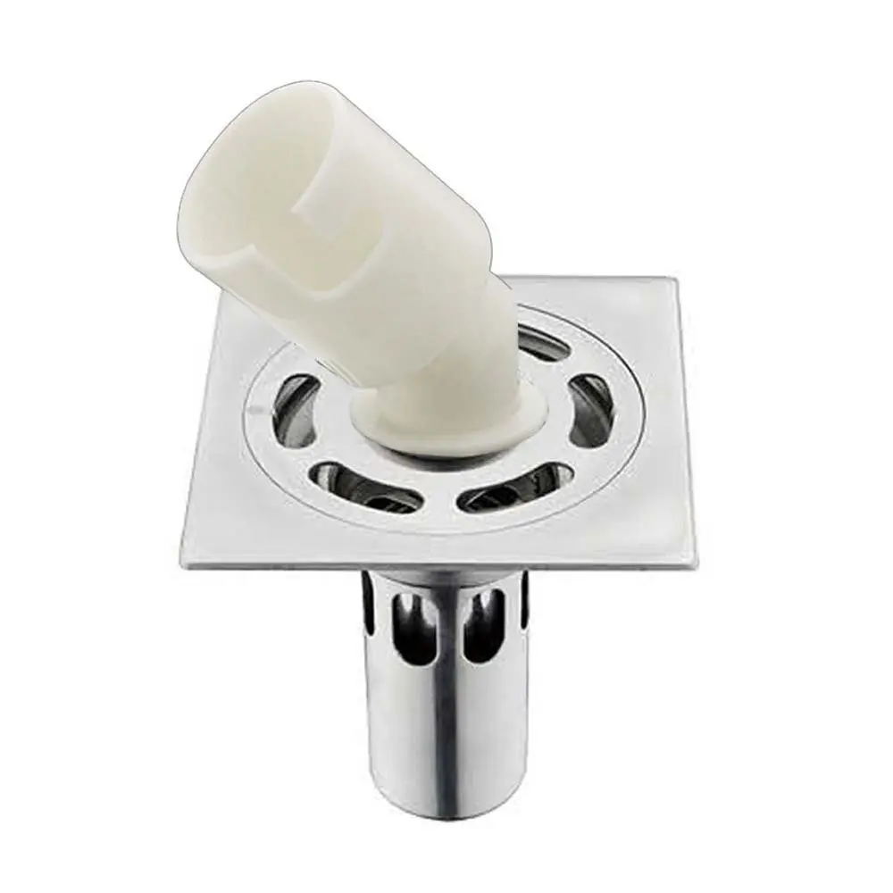 Fast drainage Single function washing machine Fast drainage SUS304 stainless steel Deep water sealing floor drain Stainless Steel Finish 100100mm Rectangular Deodorant/Fast drainage PJDL004B1