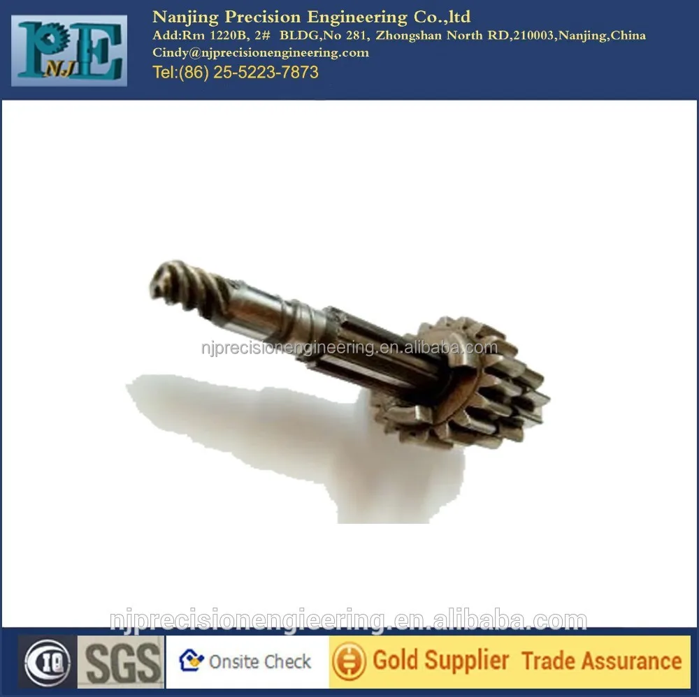 
made in china transmission forging gears,steel wire edm cnc machining gears, 16 Teeth custom steel milling sprocket gears 