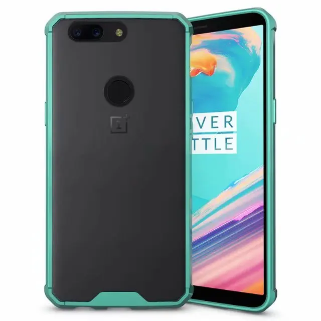 Transparent shockproof hybrid knight case cover armor Slim Armor TPU+PC phone case for 1+5 T 1+6