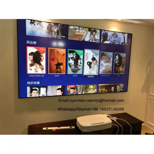 Xyscreens Lenticulaire 120 Pouces Alr Ust Écran De Projecteur Écran De Projection De Cinéma