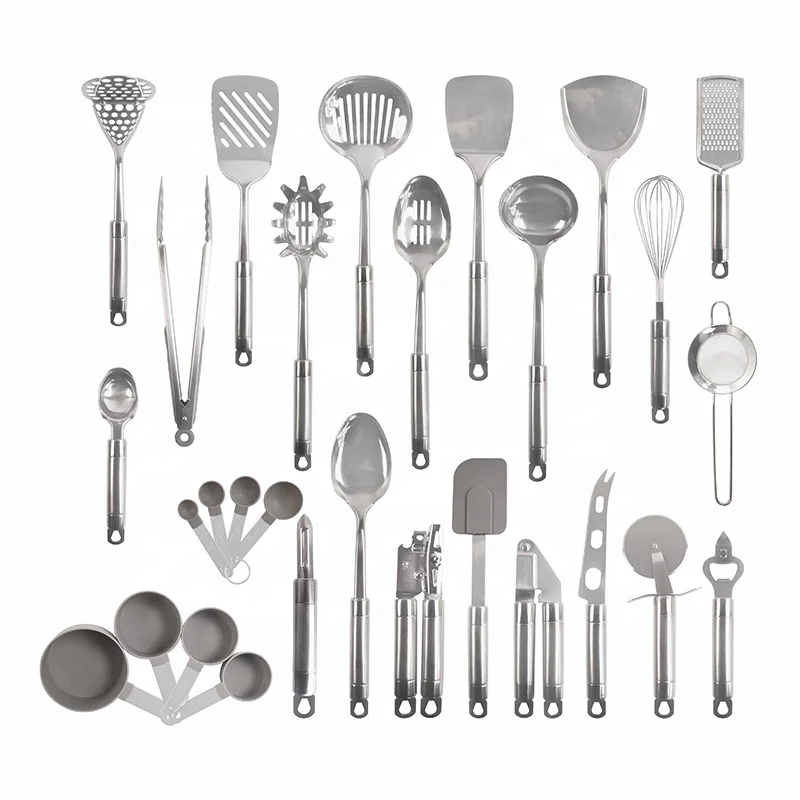 
29 Pieces New Products Stainless Steel Kitchen Utensil Set Cooking Utensil 