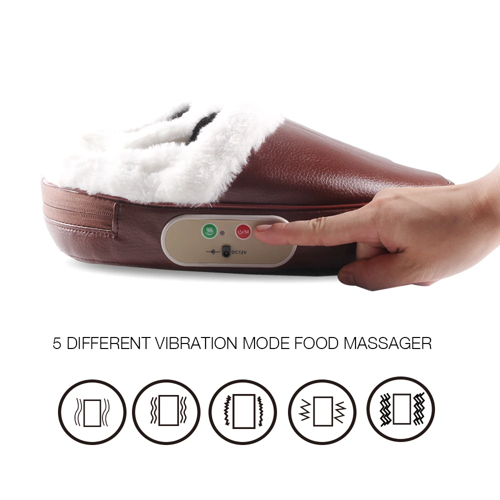 Warming Electric Therapy Heated Foot Warmer And Massager With 5