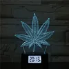 Multi Color Display 3D LED Alarm function Clock night desk lamp for creative gift