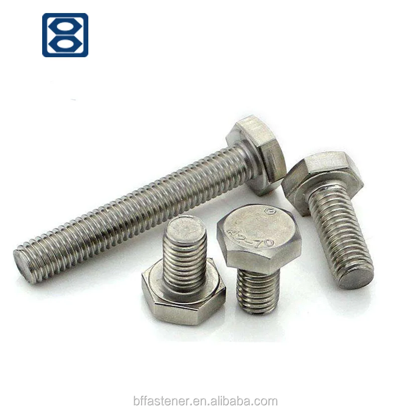 
Haiyan bafang DIN933 stainless steel allen set screws hex 4mm 6mm 8mm 10mm 12mm 14mm 16mm flange bolt 