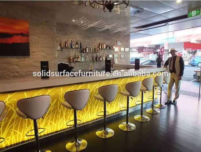 Hot ventes tellworld moderne, café comptoir de bar design ... Comptoir bar moderne