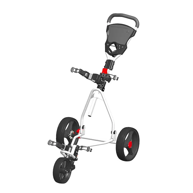

High Performance Aluminium 3 Wheel Trolley Push Golf Cart