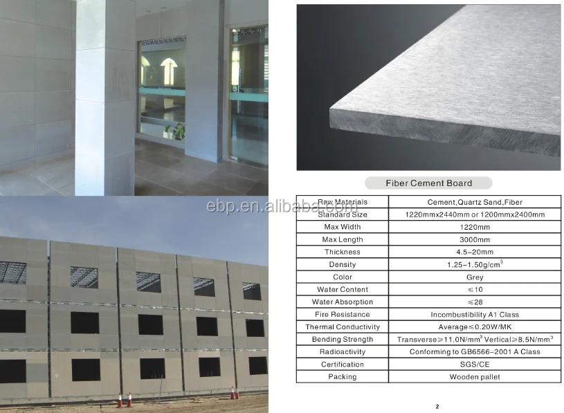 Fireproof Fiber Cement Board For Fireplace Mantels Good Quality