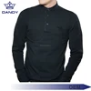 Manufacture factory cheap price Mens Cotton Golf Long Sleeve Classic Solid Slim Casual Polo T Shirt