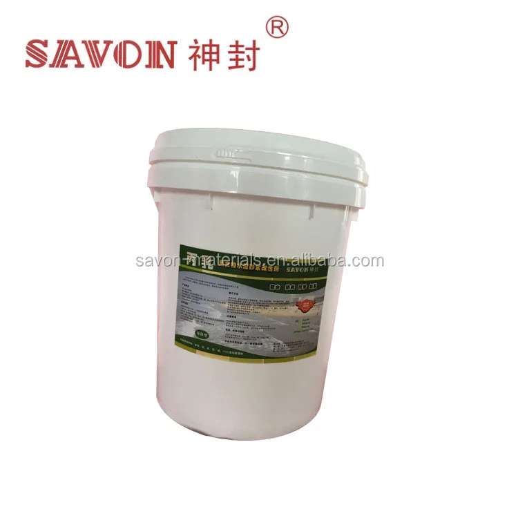Good Frost Resistance Paint Acrylic Emulsion Polymeric Waterproof Coating for Pavement