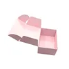 Paper Black Hot Stamping Gold Silver E-commerce Tuck Flap Candy Boxes Cardboard Packaging Inserts Red Colored Carton Box