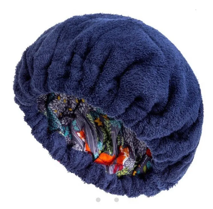 Flaxseed Hair Steamer Thermal Deep Condition Microwave Heating Caps