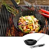 Commercial Carbon Steel Grill Round Barbecue Wok Pan For Bbq Kitchen Outdoor