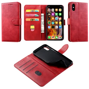 Flip Leather Phone Case iPhone Samsung