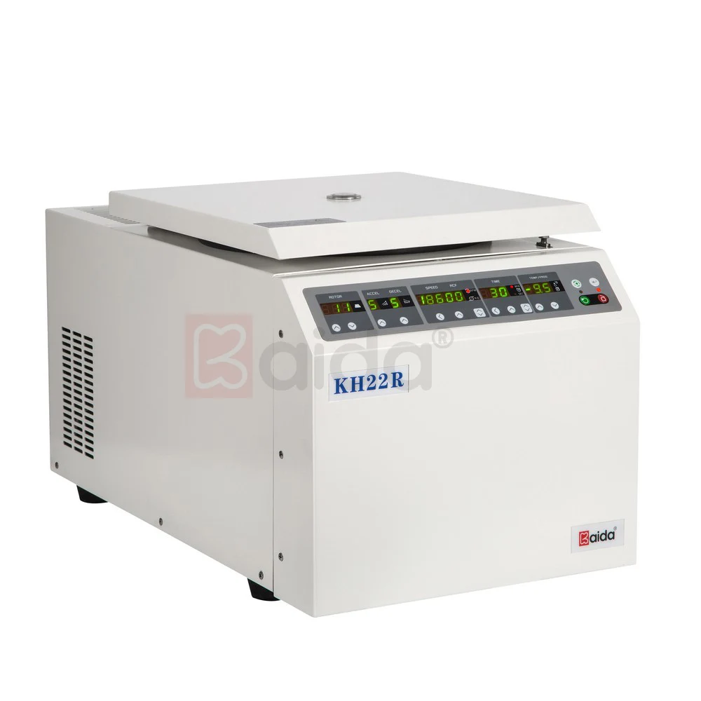 Kh22r Benchtop High Speed Refrigerated Centrifuge With Multi Screen