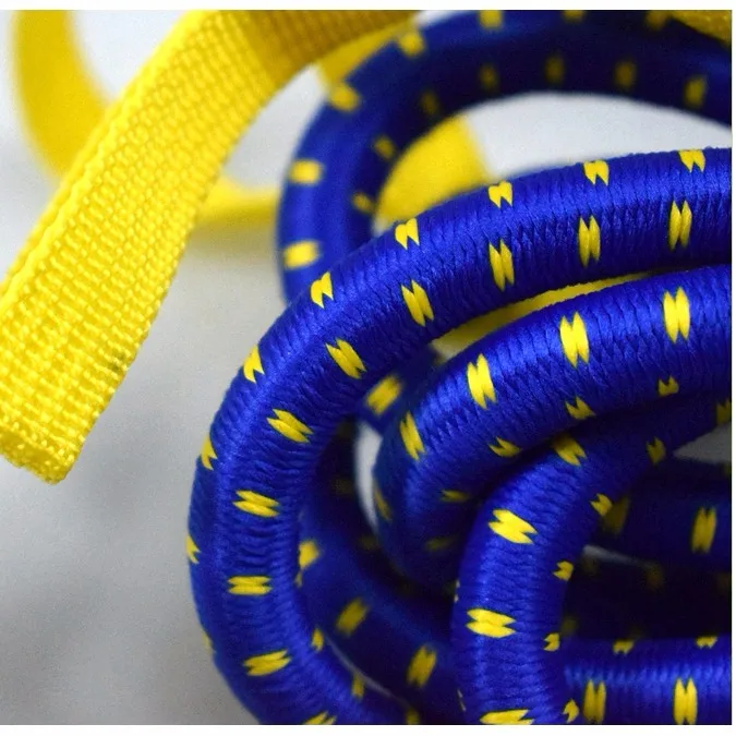 Premium Uv Resistant 10mm Latex Elastic Shock Bungee Cord With bing
