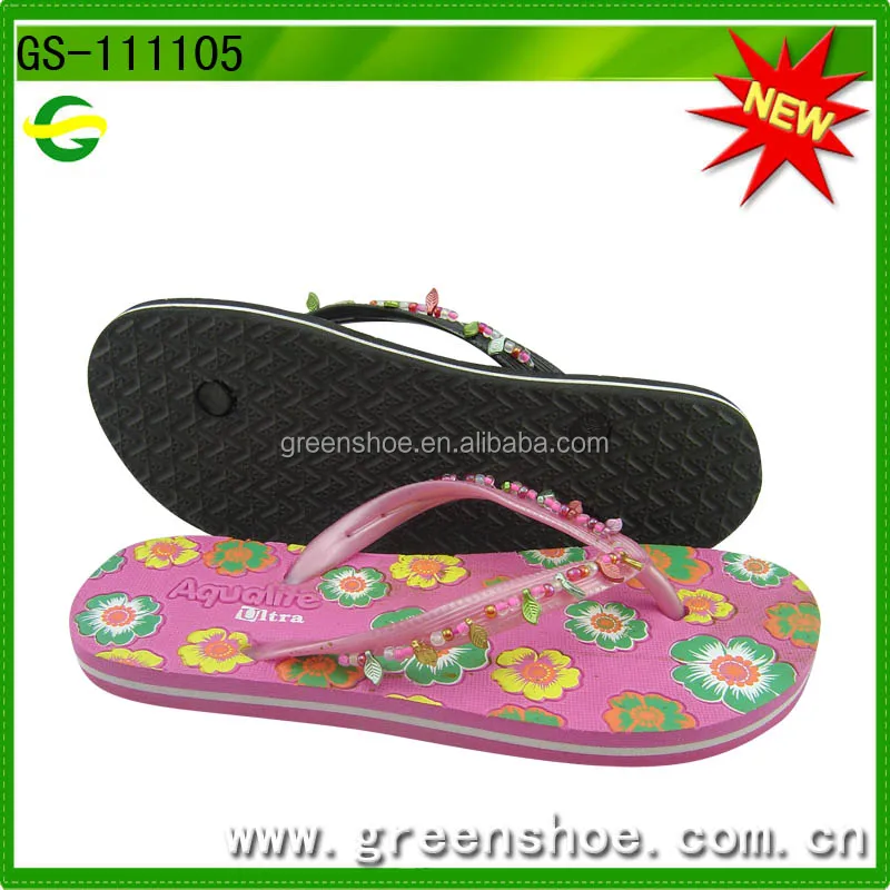 Cheap wholesale lady summer EVA slippers