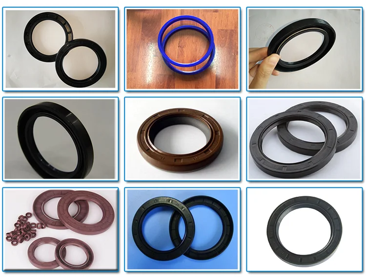 Hydraulic Pumps Rotating Shaft Stainless Steel Ptfe Lip Power Steering Oil Seals