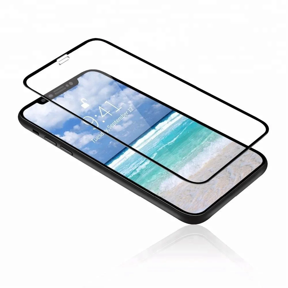 

Free Sample 3D 9H Explosion Proof Tempered Glass film mobile cell phone touch screen guard protector for iphone X